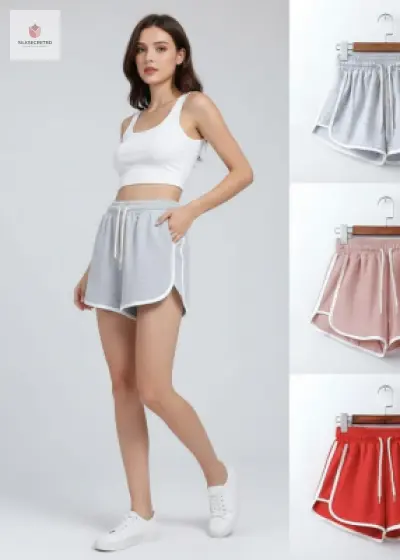 Women’s Premium Combo Fitness & Sports Shorts Combo Set: 3 Pieces Price: 840 Taka only!