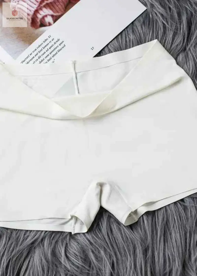 Autumn Ice Silk Seamless Ladies Boxer Shorts