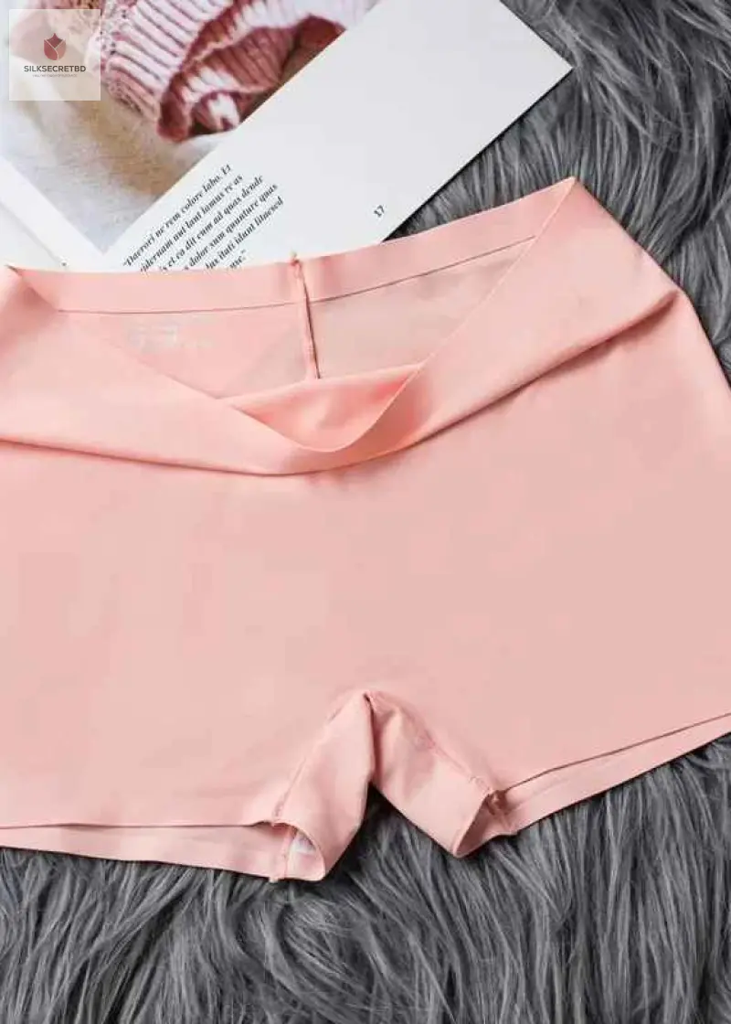 Autumn Ice Silk Seamless Ladies Boxer Shorts