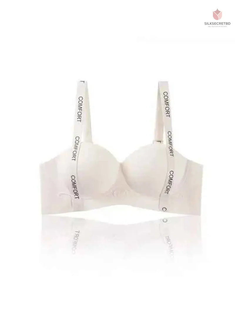 Women's Underwear Small Chest Gathered Look Big Anti-Sagging Top Push up Seamless No Steel Ring Beau