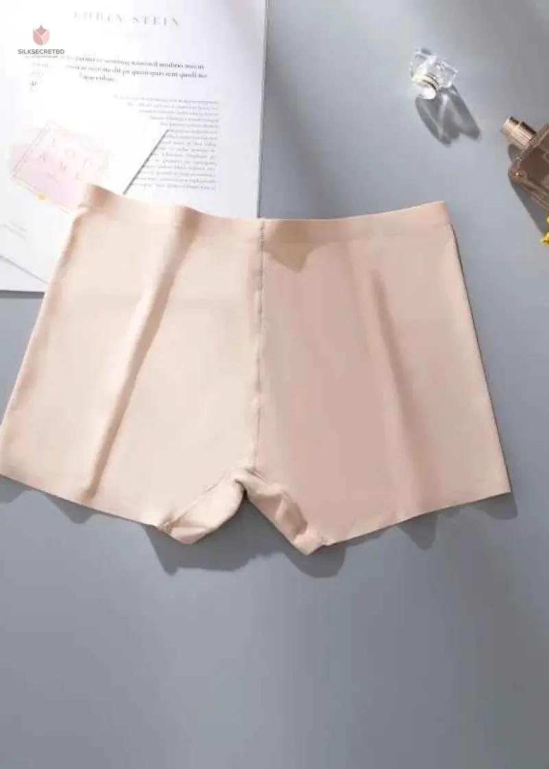 Autumn Ice Silk Seamless Ladies Boxer Shorts