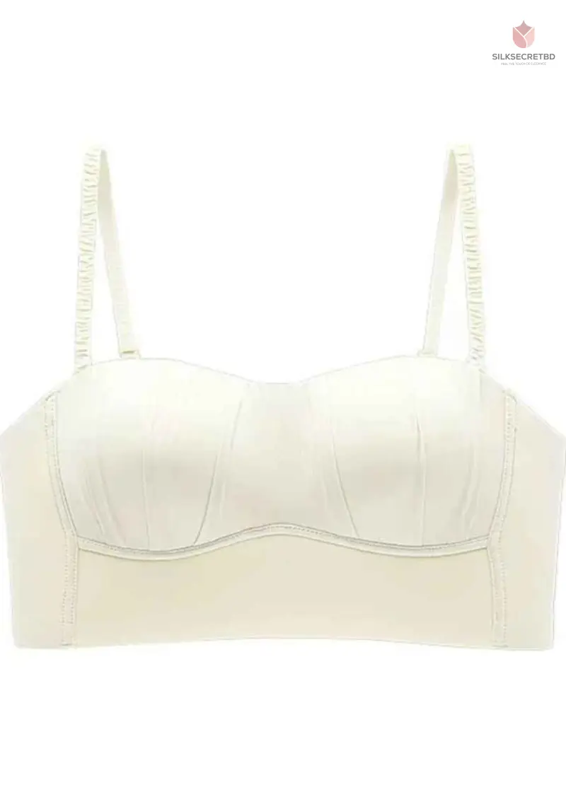 All Season Tube Top Casual Casual Sexy Underwear Beige Push Up Underwear Brand New Condition Daily Wear Elasticity