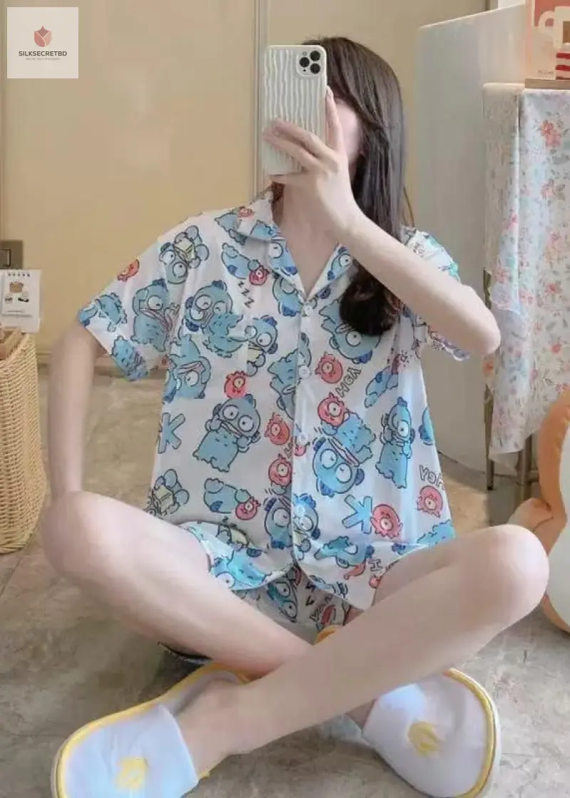 Pure Cotton Maternity & Nursing Sleepwear Set