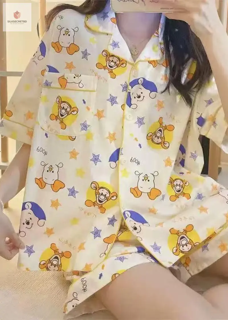 Pure Cotton Maternity & Nursing Sleepwear Set